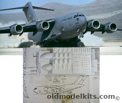 RCM 1/72 C-17 Globemaster III plastic model kit